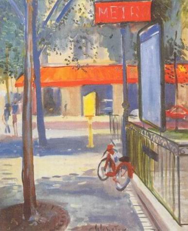 Paris Scene oil painting